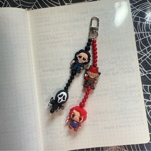 Horror character Beaded keychain